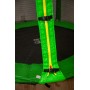 Батут з сіткою FitToSky 140 см зелений