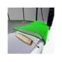 Батут Hop-Sport Green 244 см с внешней сеткой и лестницей