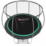 Батут Hop-Sport Premium Black/Green 366 см c внутренней сеткой и лестницей