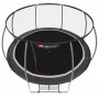Батут Hop-Sport Premium Black/Grey 427 см c внутренней сеткой и лестницей