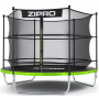 Батут Zipro Jump Pro 252 см з внутрішньою сіткою і драбинкою