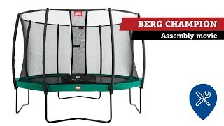 BERG Champion trampoline | assembly movie