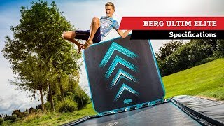 BERG Ultim Elite FlatGround trampoline | specifications